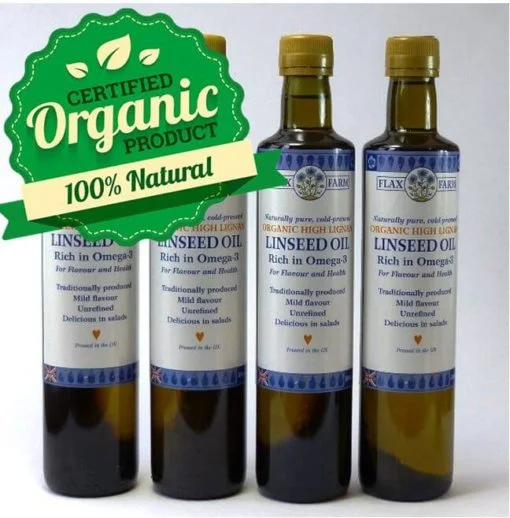 Hugh Lignan cold-pressed linseed oil