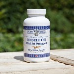 1000mg Cold-pressed Linseed oil capsules (Flax seed)