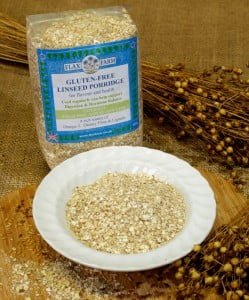 Gluten-free linseed porridge
