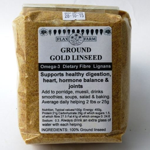 Ground gold linseed instructions