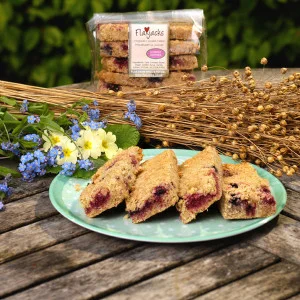 Flaxjacks contain ground linseed, an excellent source of lignans.