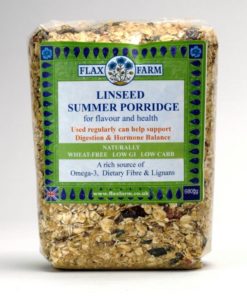 Summer linseeed porridge
