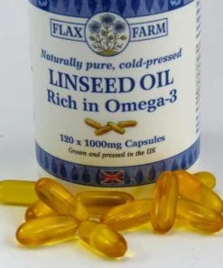 1000mg x 120 Linseed oil capsules