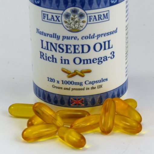 1000mg x 120 Linseed oil capsules