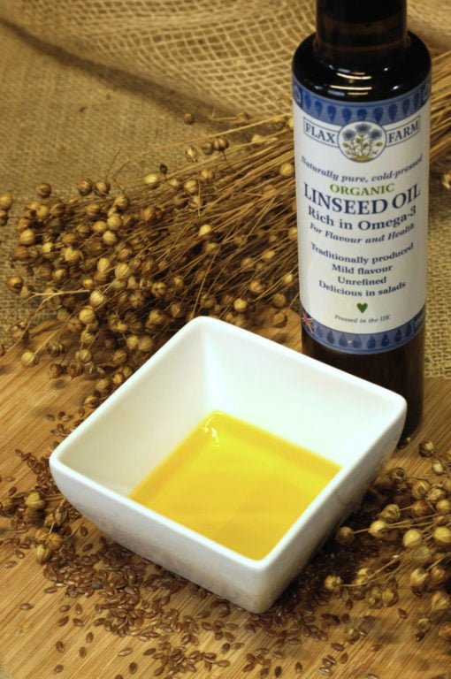 Cold-pressed linseed (same as flax seed oil) is one of key ingredients in the Budwig diet.