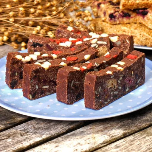 Chocolate tiffin dairy-free, gluten-free