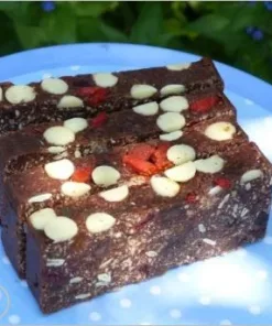 Chocolate tiffin dairy-free, gluten-free