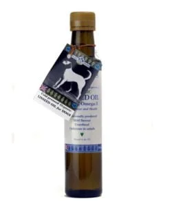 Organic cold-pressed linseed oil dogs 250ml