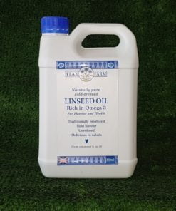 Cold-pressed linseed (flaxseed) oil 2.5 litre