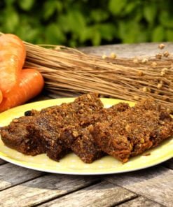 Flax Farm Gluten-free vegan Carrot Cake Flaxjacks linseed