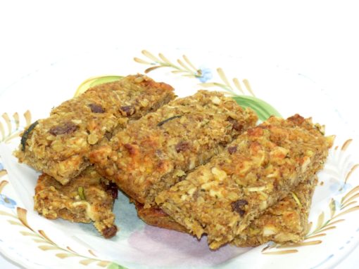 Courgette and apple cake flaxjack, sugar-free, gluten-free, vegan, dairy-free, saturated fat free; full of good stuff and amazingly delious