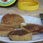 2 minute flax muffin - quick bread