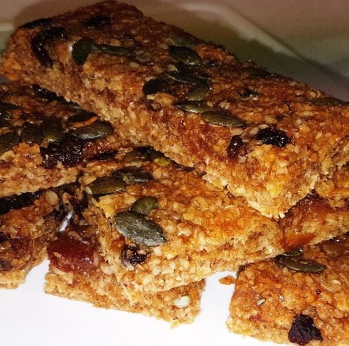 Mince pie Flaxjacks