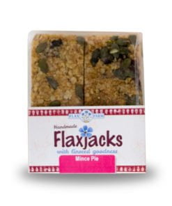 Mince Pie Flaxjacks