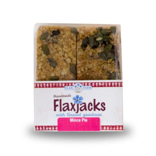 Mince Pie Flaxjacks