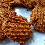 Gluten-free sugar-free carb-free linseed biscuits