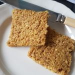 Gluten-free vegan flax bread