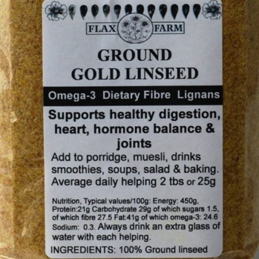 Ground-gold-linseed 225g