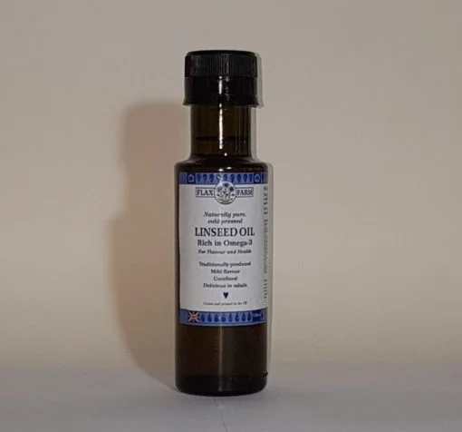 Cold-pressed linseed (flaxseed) oil