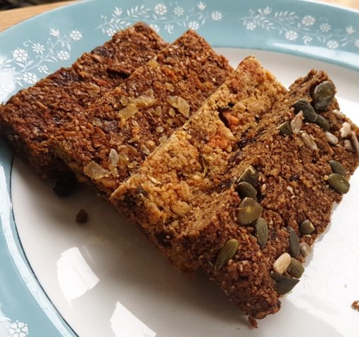 Special Free-from, no-added sugar trial mixed 4-pack: 1 x Carrot Cake, 1 x Courgette & Apple, 1 x Fruit Cake and 1 x Ginger Parkin 