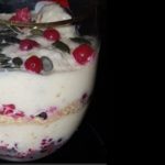 Vegan Linseed trifle