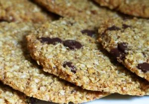 Gluten-free cookies recipe made with linseed flax porridge