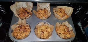 Gluten-free oat linseed sweet potato muffin recipe