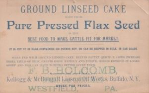 Flaxseed linseed meal cake for livestock, beef, pigs, sheep, horses